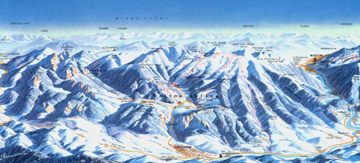Winter map